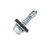 Import DIN7504K Hex washer head type BSD with epdm washer zinc self drilling screws from China