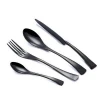Dishwasher Safe cutlery set stainless steel flatware sets silver