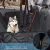 Import Dog Seat Cover Dog Car Seat Covers with Mesh Viewing Window Storage Pocket Non-Scratch Dog Car Hammock from China