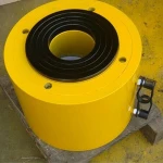 Double acting hollow railroad hydraulic jack
