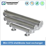 Double Pipe Plate Heat Exchanger Price Sanitary Double Tube Sheet Heat Exchanger
