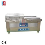 Double room vacuum packing machine meat vacuum sealing machine