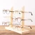 Import Double row wooden glasses display stand sunglasses display wood eyewear holder from China