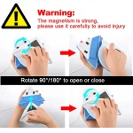 Double Side Magnetic Cleaner brush Glass Magnet Wash Wiper Window Cleaning Brush Household 3-30mm Glass Washing Cleaner Tools