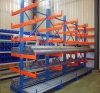 Double Side Strong Arm Support Plywood and Pipe Stacking Storage Cantilever Rack Shelf