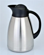Double wall stainless steel coffee pot/insulated water jugs/camping thermal coffee pot