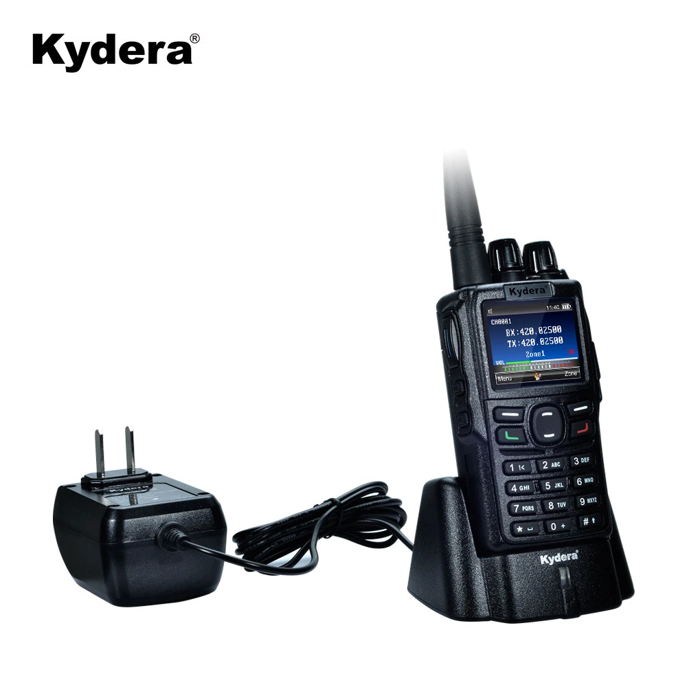DR-850 DMR digital handheld vhf  5w two way radio programable software encrypted walkie talkie smartphone uhf