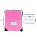 Drawstring Bag Gym with Pockets Sports Sack with Handle Drawstring Backpack Travel for Men Women backpacks