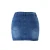 Import DS0154  USA A Line Blue Button Denim Mini Skirt for women from China