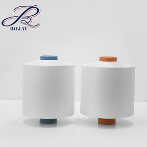 DTY China Factory Manufacturer 100% Polyester 150D/48F SD NIM RW White Polyester Textured Yarn for Knitting and Weaving