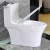 Import Dual-Flush s trap one piece toilet bowl ceramic floor mounted from China