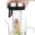Import Durable 1L glass infusion water pitcher with lid from China