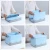 Import Durable Collapsible Box Plastic Stackable Foldable Storage Box With Lid Folding Storage Bins from China