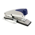 Eagle Stationery of Half strip stapler, staple remover on the side, all iron construction with plastic cap & bottom pad