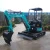 Import earth-moving machinery excavators 2.5 ton  garden home farm digger for sale from China