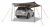Import Easy Install Batwing Car Side Awning Tent with for Trailer SUV Car from China
