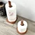 Import Ebony vertical kitchen table roll paper holder Paper towel holder Perforation-free wooden storage rack from China