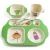 Import Eco friendly biodegradable bamboo fiber tableware dinnerware set baby feeding pratos set from China