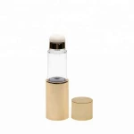 Eco friendly clear 30ml cosmetic airless pump bottle