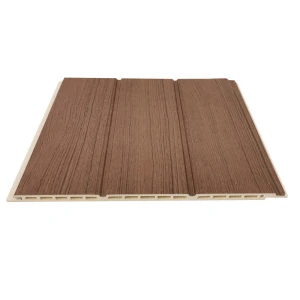 Eco-friendly new design Bamboo and wood fiber decorative wall panels WPC wall panel