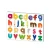 Import Education Magnetic Numerals Letters Clock Learning Math toys for Kindergarten and Primary school from China