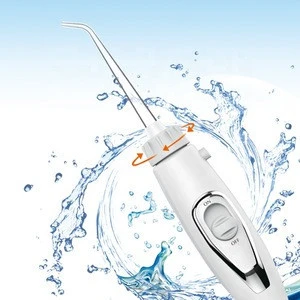Effective remove plaque oral irrigator portable with tongue cleaner