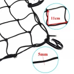Elastic Bungee Cargo Net Straps Rooftop Cargo Carrier ATV UTV Cargo Hitch with Hooks SJD005