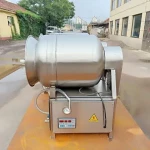 Electric Automatic Salting Marinated Massager Hydraulic Tumbler Roller  Vacuum Meat Tumbling Machine
