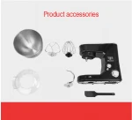 Electric Cake Making Stand Blender Mixer Food Machine Kitchenaid All Shield Accessories Head Steel stand mixer