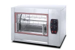 Electric charcoal rotisserie automatic kitchen rotisserie chicken oven