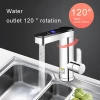 Electric health  heater basin faucet bathroom with digital temperature display,TDR-30ZX