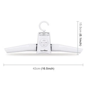 Electric Mini Portable Laundry Household Smart Flash Drying Hanger Clothes Dryer for Travel