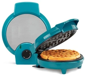 Electric round belgian belgium corn waffle maker for home use