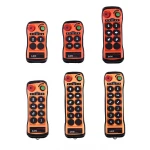 Electric10 buttons double speed telecran hoist wireless crane remote control