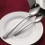 Import Elegant Thicken Cutlery Set Spoon Fork Knife 4 Pcs Metal Dinnerware Tableware Sets from China