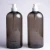 Import Empty 1000ml gray plastic pet shampoo bottle with trigger pump from China