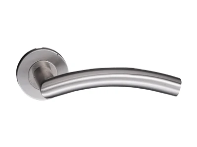 EN1906 Premium quality modern design SS304 curved lever handle door handle