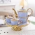 Import English Afternoon Tea European Rotary Tea Set Ceramic Coffee Cup Household Teapot Complete Set of Luxury from China