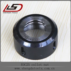 EOC25 collet nut with clamping spanner for OZ tool holder