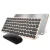 Import Ergonomic Ultra Slim Brushed Aluminum Metal Wireless Keyboard and Mouse Combo 2.4GHz Long Battery Life All Systems Compatible from China