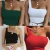 Import European and American hot style nightclub sports one-shoulder Wrapped women&#x27;s camisole from China