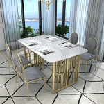 European square modern table square chinese bar table marble restaurant table