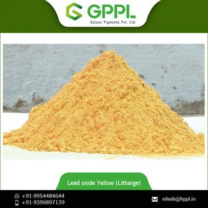 Excellent Quality Top Grade Lead Oxide Yellow Litharge Powder at Wholesale Cost