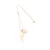 Import Exquisite wing shaped pendant necklace with multiple circle hot selling in Amazon baroque pearl pendant necklace from China