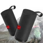 Fabric Cloth  Speaker Louder Volume Stereo Sound Bass 100 Foot Wireless Range Microphone IPX5 Wireless BT Portable Speakers