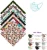Import Face Cover Fabric Kit DIY Self Material Set Square Towel Cloth Made Face Protector Material DIY Art Sewing Crafts Kit Homemade D from China