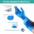 Import Factory direct disposable blue powder-free household nitrile gloves blue examination gloves from China