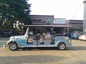 Factory Directly Supply 6 Seater Open Top MIni Electric Tourist Sightseeing Bus
