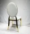 Import Factory Outlet Modern hotel  New Wedding Chairs gold trim  event chairs from China