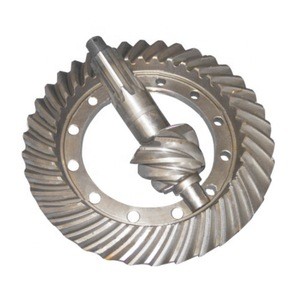 Factory price 6/37 ring and pinion in bevel gears for Massey Ferguson MF135 1885317